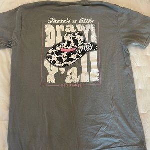 Southernology Comfort Colors Cow Tee